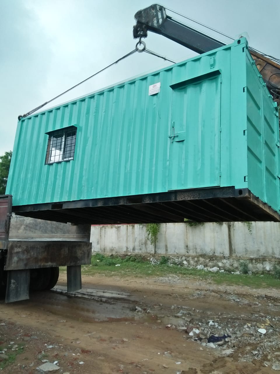 Locked Steel Gate