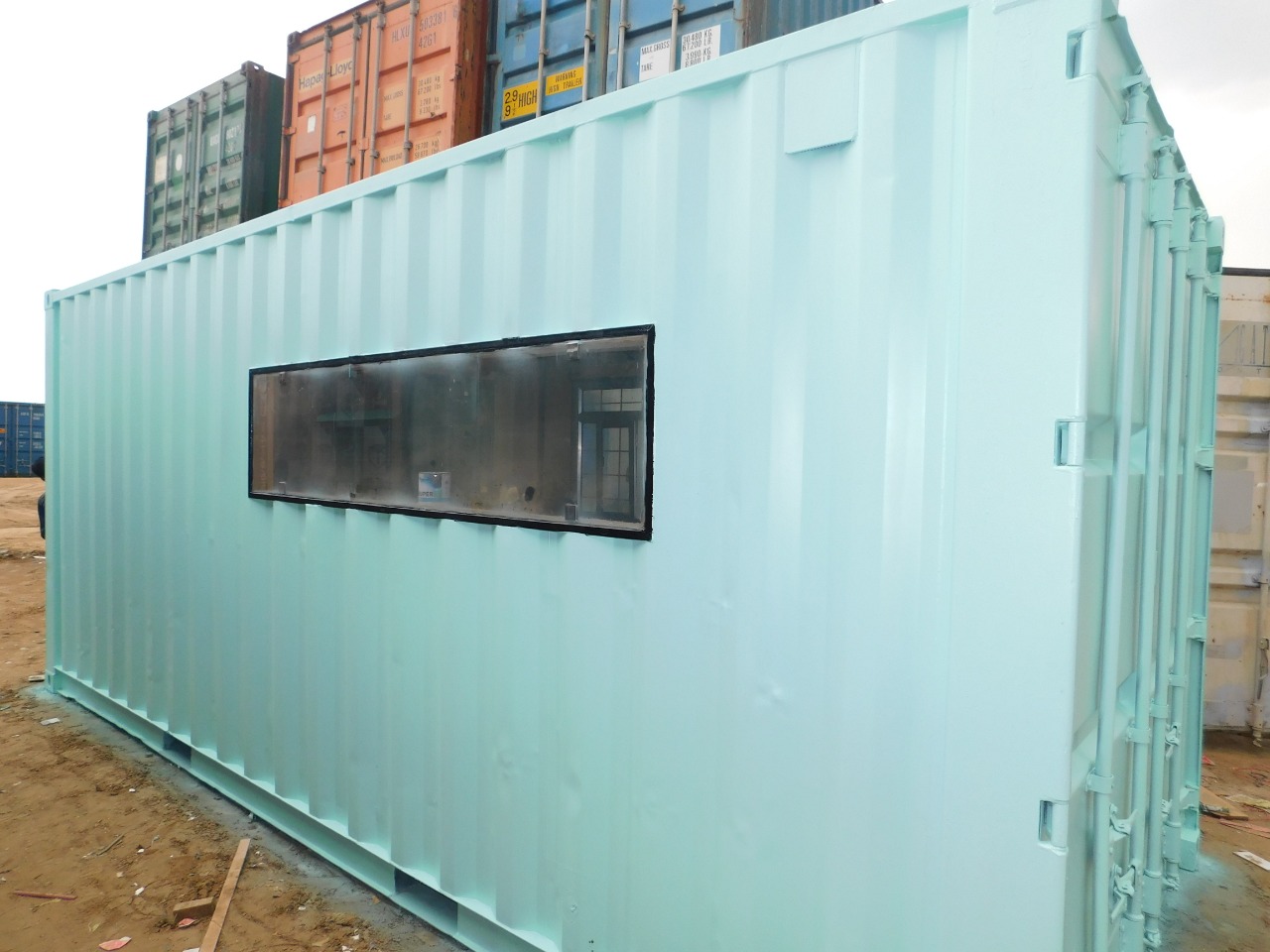 Locked Steel Gate