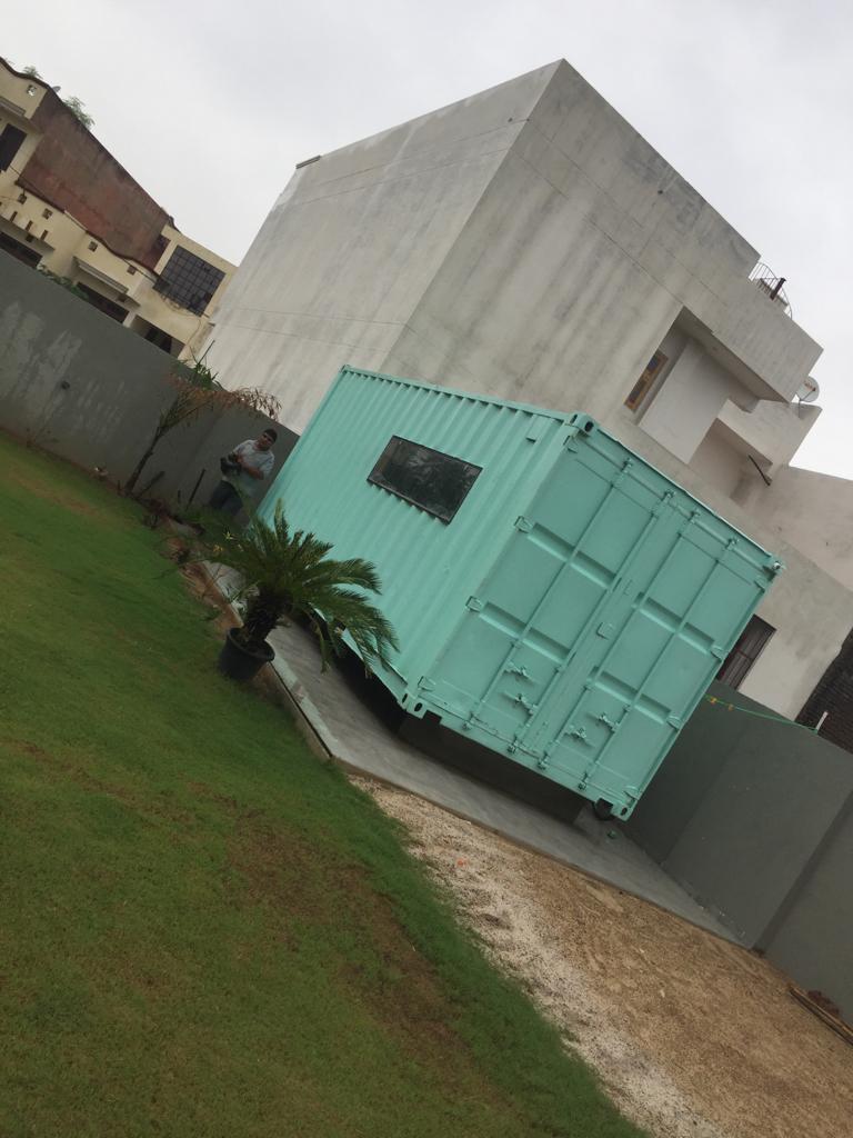 Locked Steel Gate